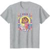 Kids Dora (2024) – Boots Mosaic T-Shirt(Heather Grey)