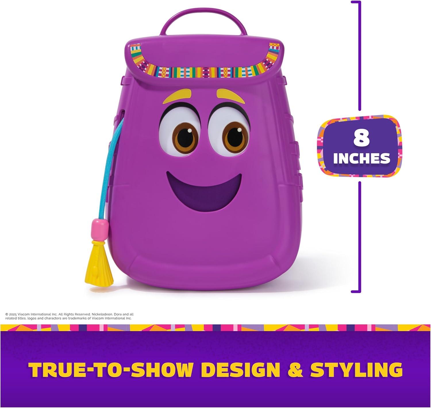 imageDora My Adventure Backpack with Explorer Accessories A Retractable Map Toy Binoculars ampamp Compass Kids Toys for Girls ampamp Boys Ages 3 and Up