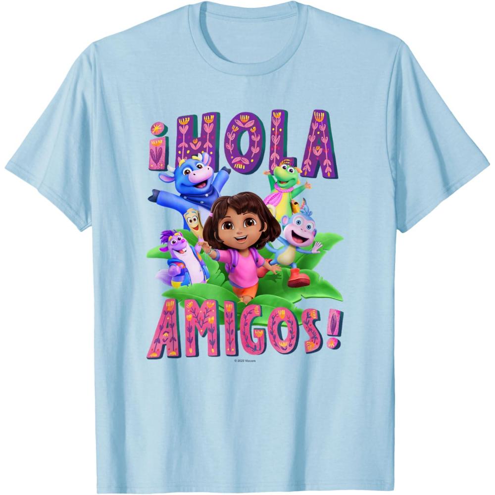 imageDora 2024 Hola Amigos TShirtBaby Blue
