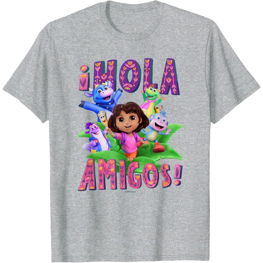 imageDora 2024 Hola Amigos TShirtHeather Grey