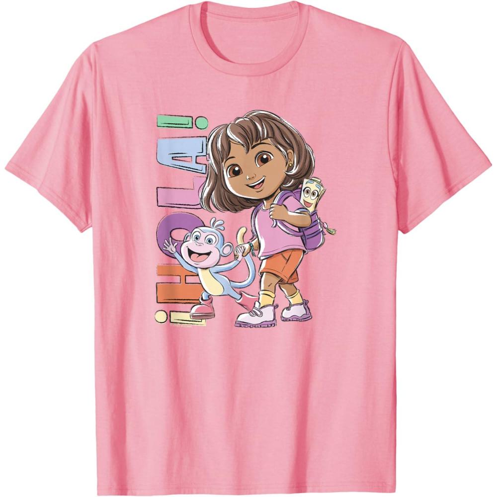imageDora 2024 Hola Dora Sketchy TShirtPink