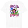 Dora (2024) Hola Amigos T-Shirt(White)