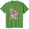 Dora (2024) Hola Dora Sketchy T-Shirt(Grass Green)