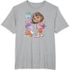 Dora (2024) Hola Dora Sketchy T-Shirt(Heather Grey)
