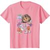 Dora (2024) Hola Dora Sketchy T-Shirt(Pink)