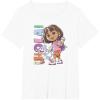 Dora (2024) Hola Dora Sketchy T-Shirt(White)