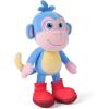 Dora Official Boots Plush Doll, Educational Toys, Plush Toys, Stuffed Monkey for Ages 3 and Up, 8”