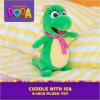 Dora Official Isa Plush Iguana, Educational Toys, Plush Toys, Lizard Stuffed Animal for Ages 3 and Up, 8”