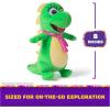 Dora Official Isa Plush Iguana, Educational Toys, Plush Toys, Lizard Stuffed Animal for Ages 3 and Up, 8”