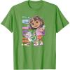Dora (2024) Hola Dora Sketchy T-Shirt(Grass Green)