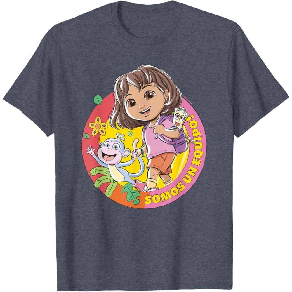 imageDora 2024 Dora and Boots Team TShirtHeather Blue
