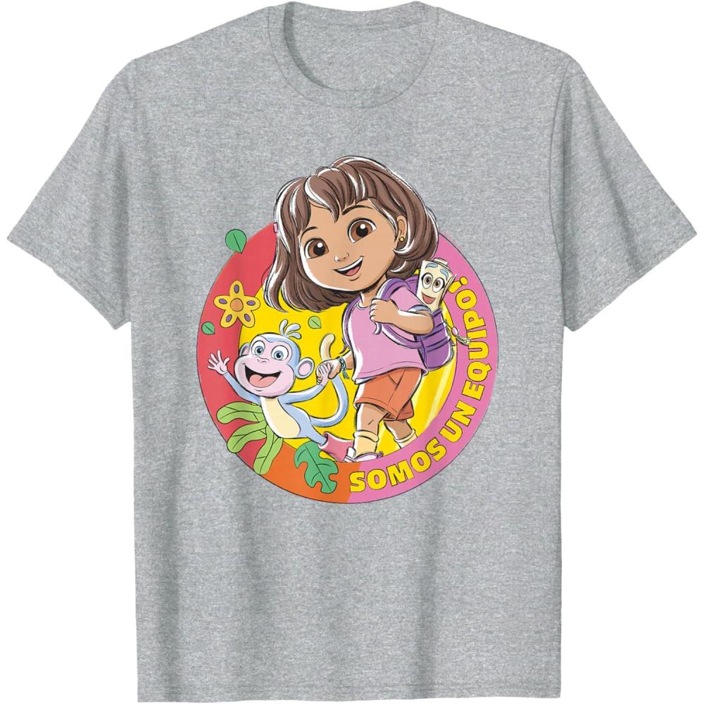 imageDora 2024 Dora and Boots Team TShirtHeather Grey