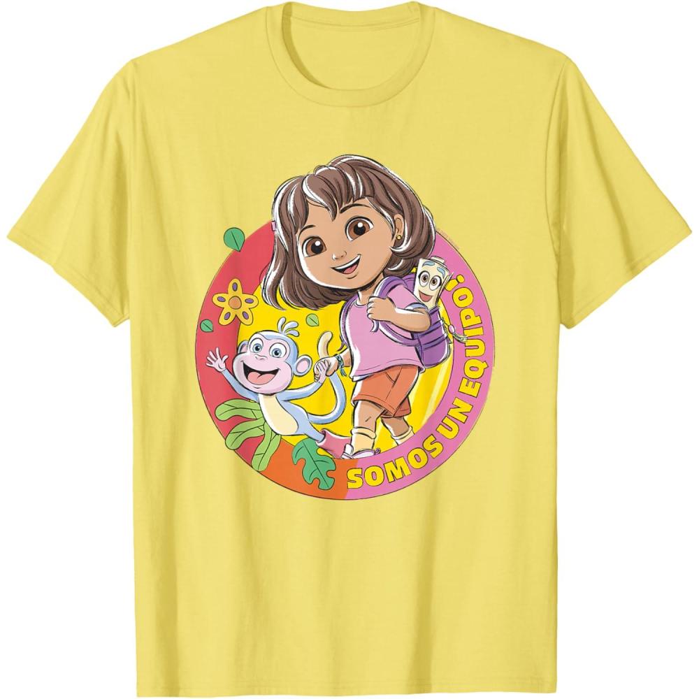 imageDora 2024 Dora and Boots Team TShirtLemon Yellow