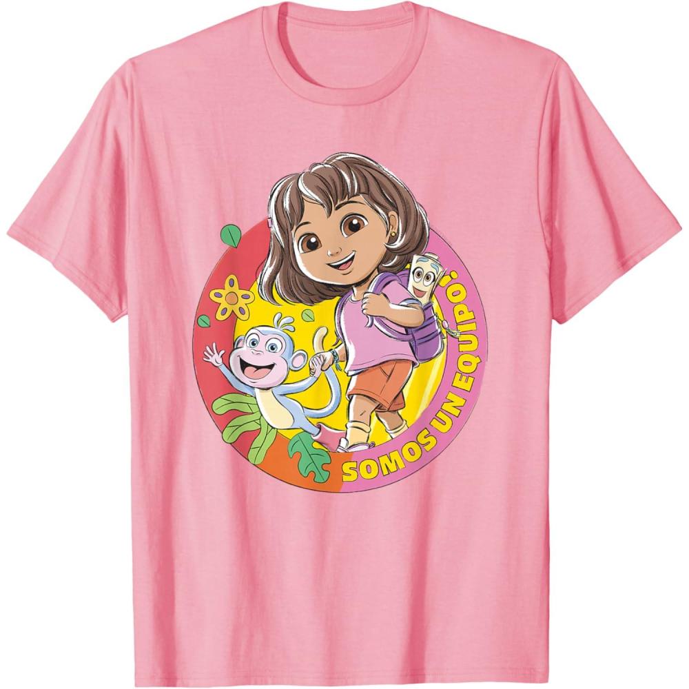 imageDora 2024 Dora and Boots Team TShirtPink