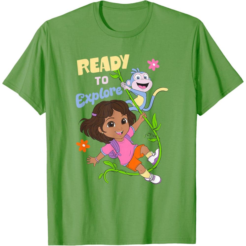imageDora 2024 Ready to Explore TShirtGrass Green