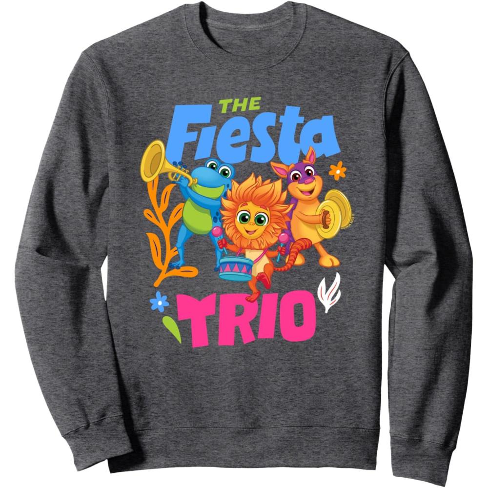 imageDora 2024 The Fiesta Trio SweatshirtDark Heather Grey