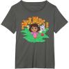 Dora (2024) Dora Boots and Map Vamos T-Shirt(Asphalt Grey)