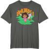 Dora (2024) Dora Boots and Map Vamos T-Shirt(Asphalt Grey)