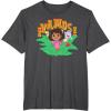 Dora (2024) Dora Boots and Map Vamos T-Shirt(Dark Heather Grey)