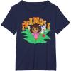 Dora (2024) Dora Boots and Map Vamos T-Shirt(Navy Blue)