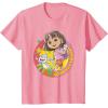 Dora (2024) Dora and Boots Team T-Shirt(Pink)
