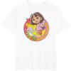 Dora (2024) Dora and Boots Team T-Shirt(White)