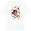 Dora (2024) Ready to Explore T-Shirt(White)