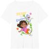 Dora (2024) Ready to Explore T-Shirt(White)