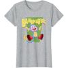Dora the Explorer Cute Boots Bananarific Big Chest Logo T-Shirt(Heather Grey)