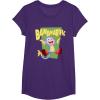 Dora the Explorer Cute Boots Bananarific Big Chest Logo T-Shirt(Purple)