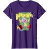 Dora the Explorer Cute Boots Bananarific Big Chest Logo T-Shirt(Purple)