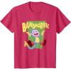 Dora the Explorer Cute Boots Bananarific Big Chest Logo T-Shirt(Red Heather)