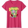Dora the Explorer Cute Boots Bananarific Big Chest Logo T-Shirt(Red Heather)