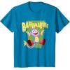 Dora the Explorer Cute Boots Bananarific Big Chest Logo T-Shirt(Sapphire Blue)