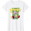 Dora the Explorer Cute Boots Bananarific Big Chest Logo T-Shirt(White)