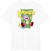 Dora the Explorer Cute Boots Bananarific Big Chest Logo T-Shirt(White)