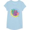 Dora the Explorer I’m Backpack Mo-Mo-Mochila! Chest Logo T-Shirt(Baby Blue)