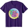 Dora the Explorer I’m Backpack Mo-Mo-Mochila! Chest Logo T-Shirt(Purple)