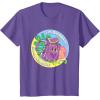 Dora the Explorer I’m Backpack Mo-Mo-Mochila! Chest Logo T-Shirt(Purple Heather)