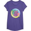 Dora the Explorer I’m Backpack Mo-Mo-Mochila! Chest Logo T-Shirt(Purple Heather)