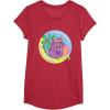 Dora the Explorer I’m Backpack Mo-Mo-Mochila! Chest Logo T-Shirt(Red Heather)