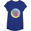 Dora the Explorer I’m Backpack Mo-Mo-Mochila! Chest Logo T-Shirt(Royal Blue)