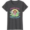 Dora the Explorer ¡Pudimos Juntos! We Did It Together! Logo T-Shirt(Dark Heather Grey)