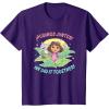Dora the Explorer ¡Pudimos Juntos! We Did It Together! Logo T-Shirt(Purple)