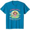 Dora the Explorer ¡Pudimos Juntos! We Did It Together! Logo T-Shirt(Sapphire Blue)