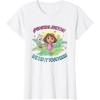 Dora the Explorer ¡Pudimos Juntos! We Did It Together! Logo T-Shirt(White)