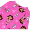 Nickelodeon Girls’ 2-Piece Snug-fit Viscose Pajama Set, Soft & Cute for Kids(Dora Fun Run)