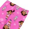Nickelodeon Girls’ 2-Piece Snug-fit Viscose Pajama Set, Soft & Cute for Kids(Dora Fun Run)