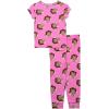 Nickelodeon Girls’ 2-Piece Snug-fit Viscose Pajama Set, Soft & Cute for Kids(Lovely Dora)