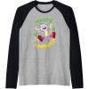 Dora (2024) Boots That’s Bananas Raglan Baseball Tee(Black/Athletic Heather)